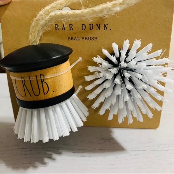 Rae Dunn SCRUB seal brush